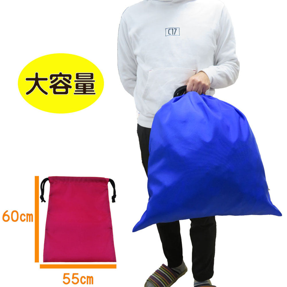 用途色々!こんなサイズが欲しかった! 420Dナイロンのしっかり生地 巾着袋!定形外・クリックポスト発送送料無料!代引き支払い不可!日時指定不可!GEN-176 GEN-177 GEN-178