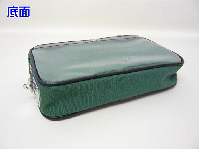 在庫処分品 帆布メール用ポーチ馬蹄錠金具(小)付 GEN-120