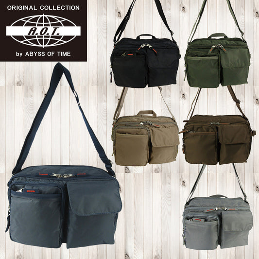 A.O.T [エーオーティー] 多機能ボンディング２ポケットショルダー　UB3846