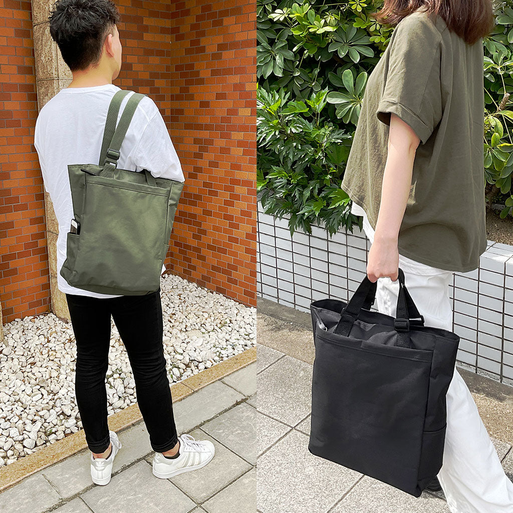 ABYSS OF TIME [アビスオブタイム] 持ち手調整付きトートバッグUB3974